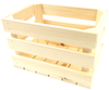 Dekokiste 30x20x20 cm, Holzkiste für die Aufbewahrung von Wein, Obst, Gemüse, ökologisch, gehobelt