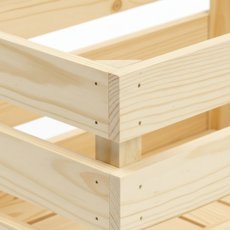 Mittelgroße Holzkiste 35x20x20 cm | Universelle Vorratskiste | GoodFreshDecor