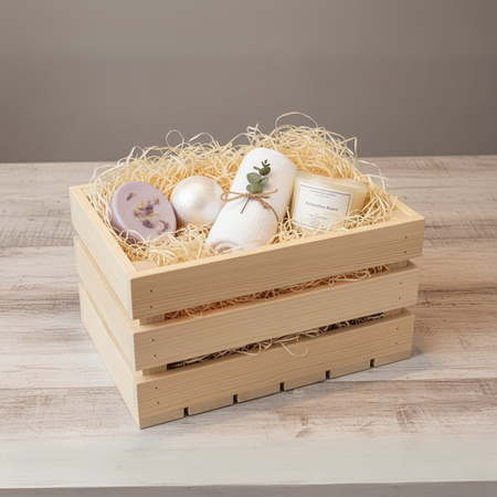 Universelle Holzkiste 30x20x18 cm | Allzweckkiste für Haushalt & Deko | GoodFreshDecor