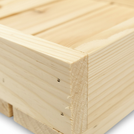 Langes & Flaches Holztablett 40x20x6 cm | Für Schubladen & Fensterbank | GoodFreshDecor