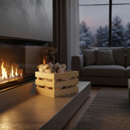 Große & Tiefe Holzkiste 30x25x20 cm | Für DIY Möbel & Spielzeug | GoodFreshDecor