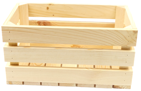 Dekokiste 35x20x18 cm, Holzkiste für die Aufbewahrung von Wein, Obst, Gemüse, ökologisch, gehobelt